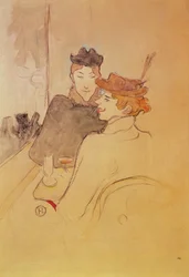 Two women sitting in a cafe